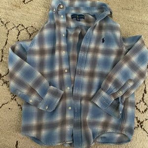Ralph Lauren flannel button down, medium
